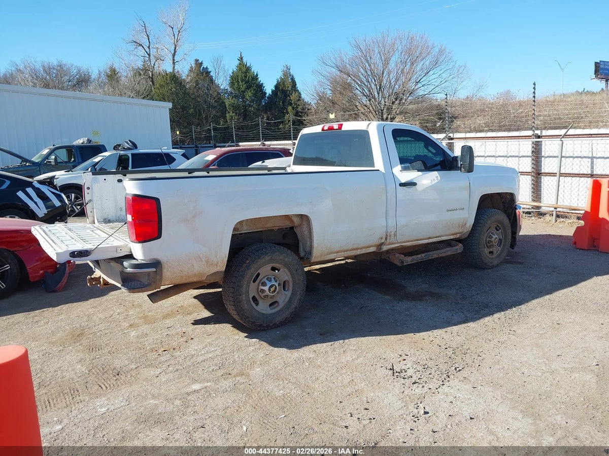 2016 CHEVROLET SILVERADO 2500HD WT — снимка 4