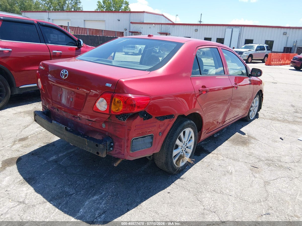 2010 TOYOTA COROLLA LE — снимка 4