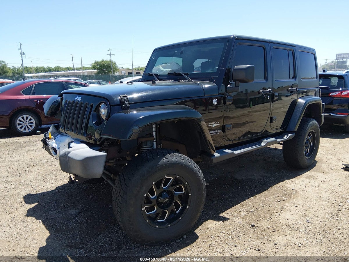 2014 JEEP WRANGLER UNLIMITED SAHARA — снимка 2