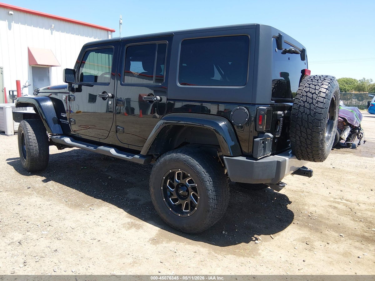 2014 JEEP WRANGLER UNLIMITED SAHARA — снимка 3