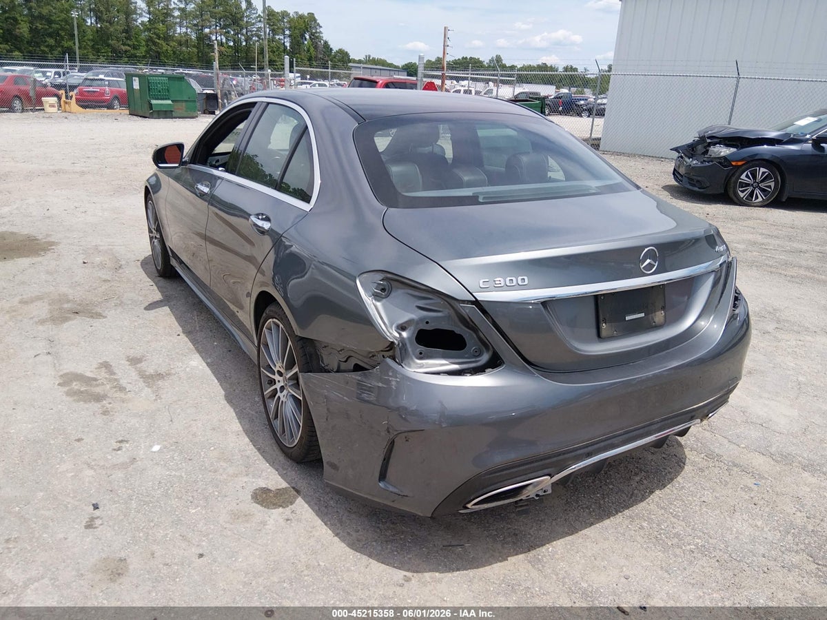 2019 MERCEDES-BENZ C 300 4MATIC — снимка 3