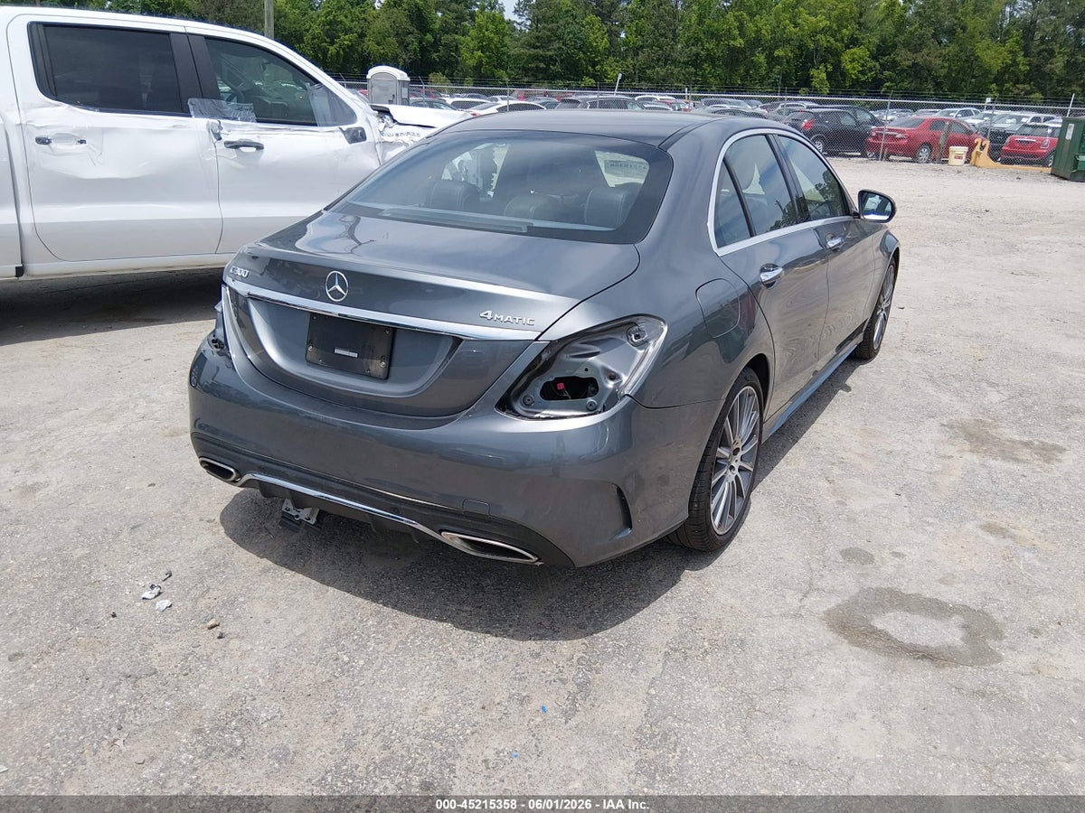 2019 MERCEDES-BENZ C 300 4MATIC — снимка 4