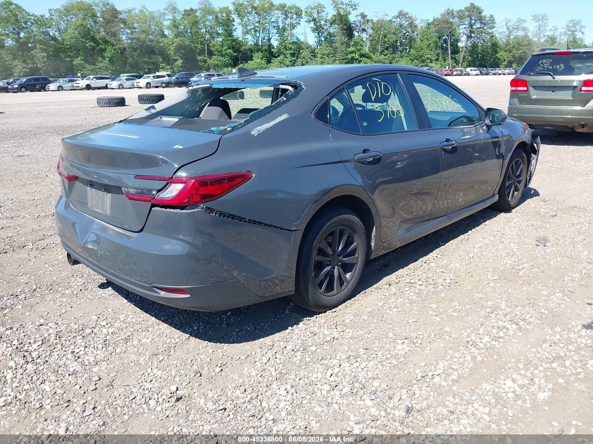 2025 TOYOTA CAMRY LE — снимка 4