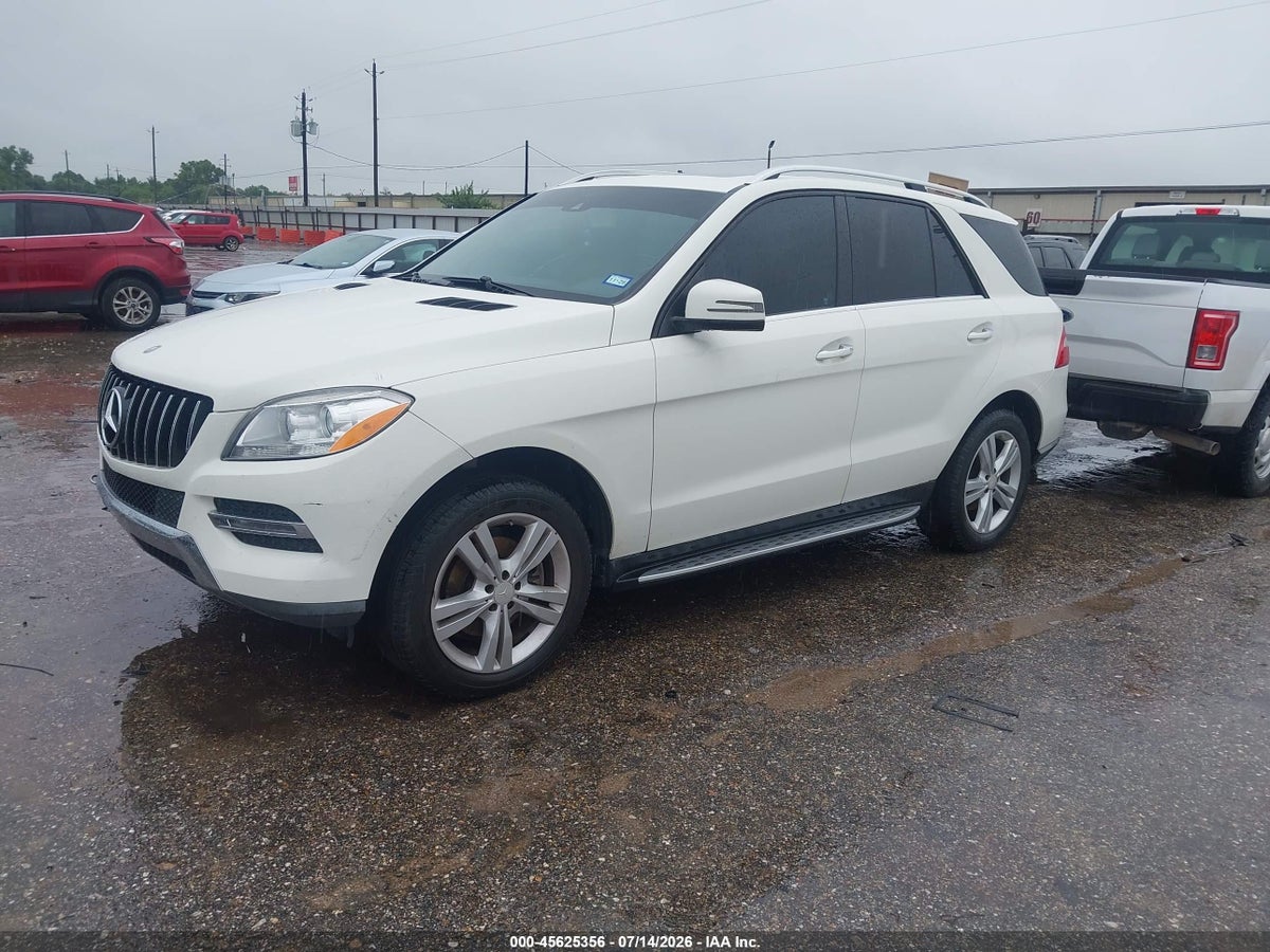2013 MERCEDES-BENZ ML 350 BLUETEC 4MATIC — снимка 2