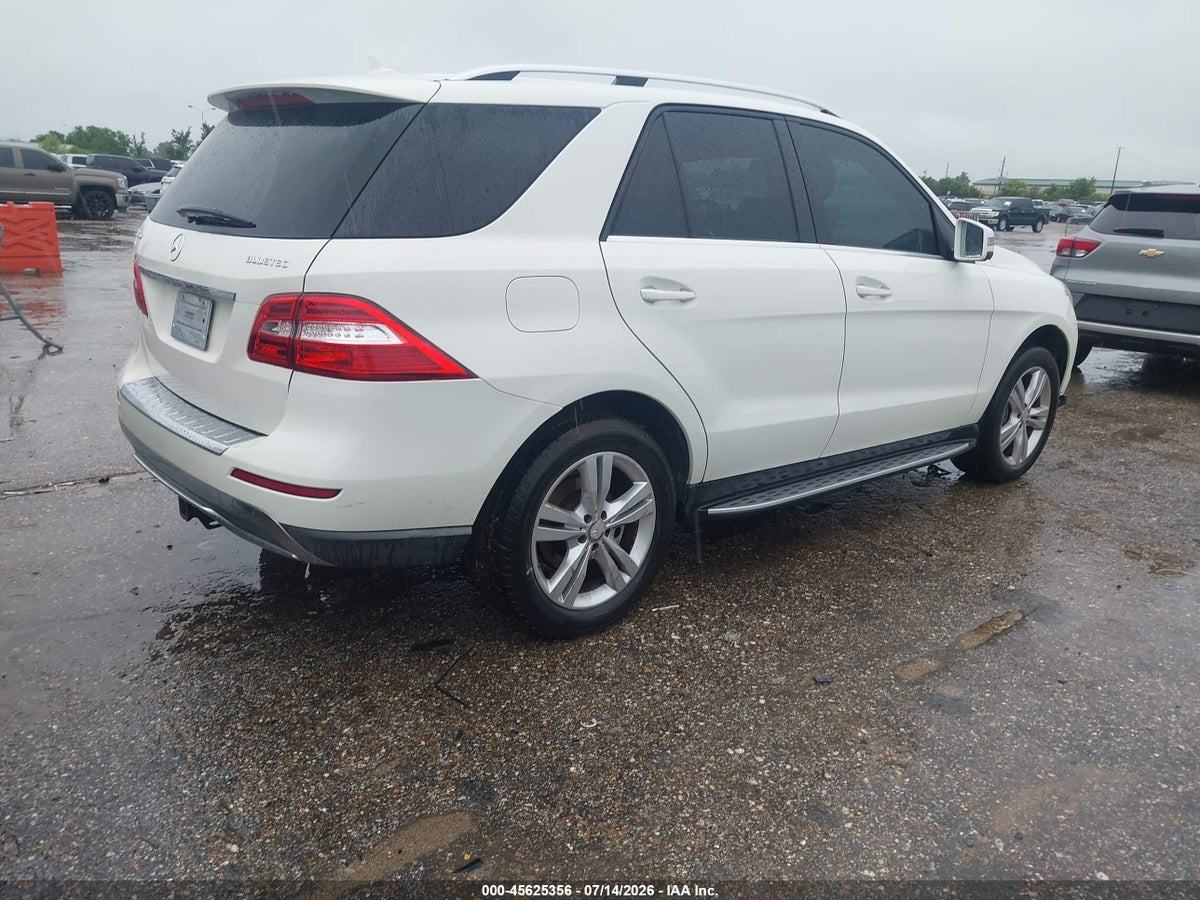 2013 MERCEDES-BENZ ML 350 BLUETEC 4MATIC — снимка 4