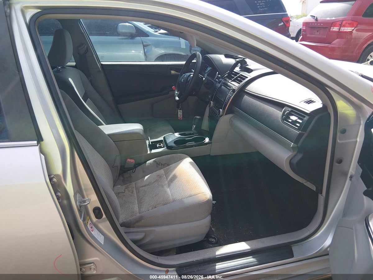2012 TOYOTA CAMRY LE — снимка 5