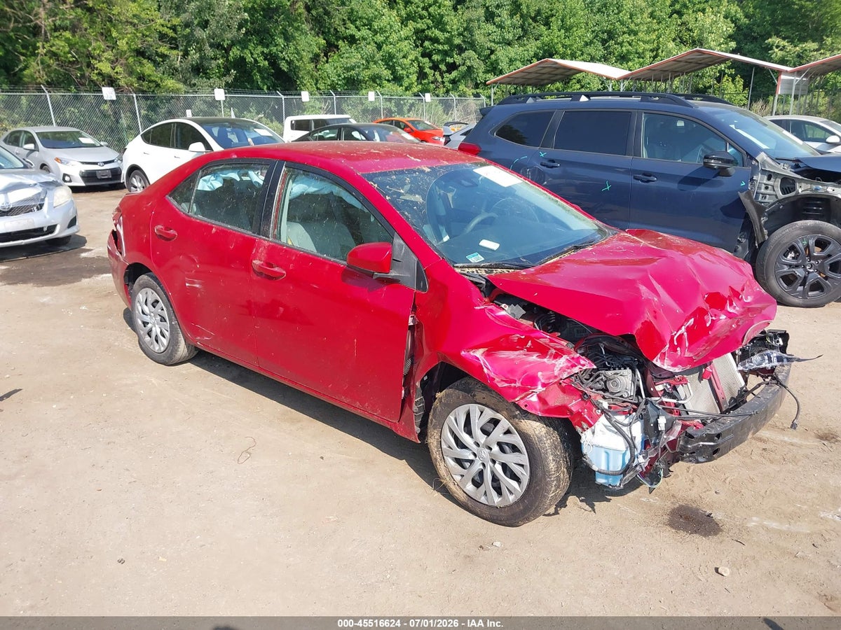 2018 TOYOTA COROLLA LE