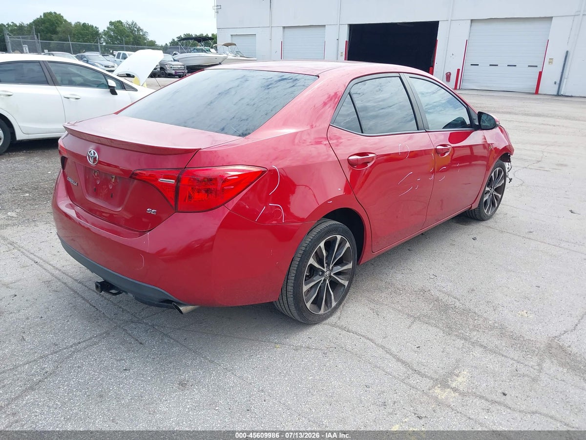 2017 TOYOTA COROLLA SE — снимка 4