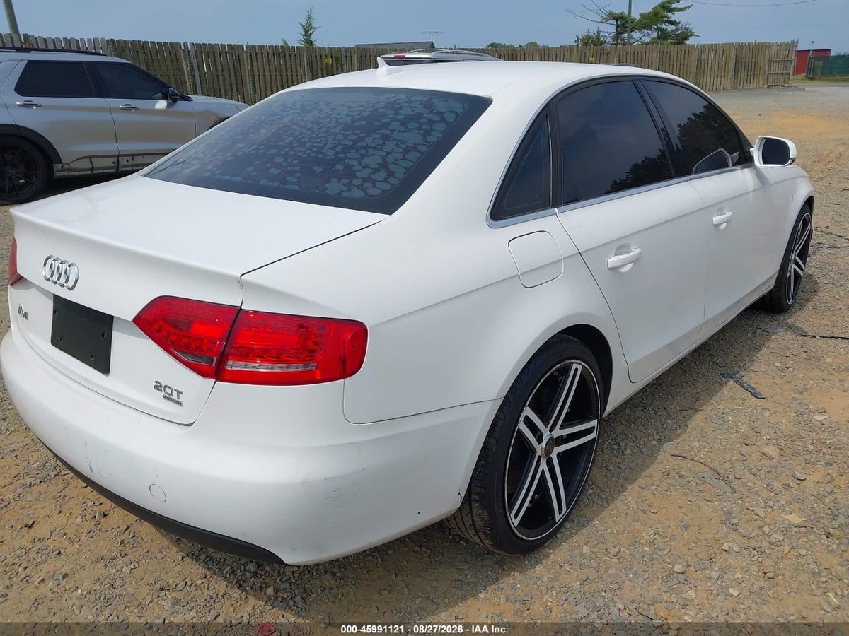 2011 AUDI A4 2.0T PREMIUM — снимка 4