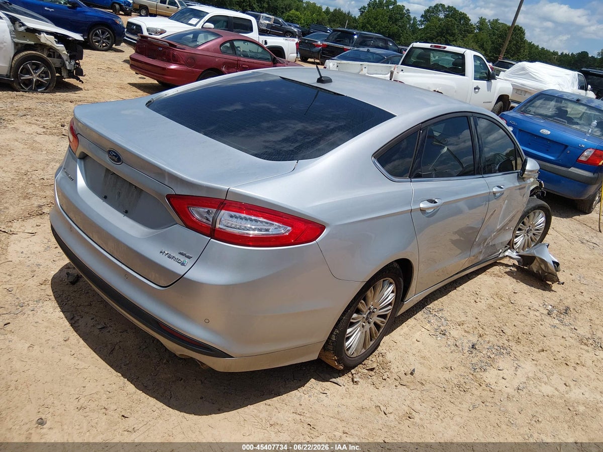 2015 FORD FUSION HYBRID SE — снимка 4
