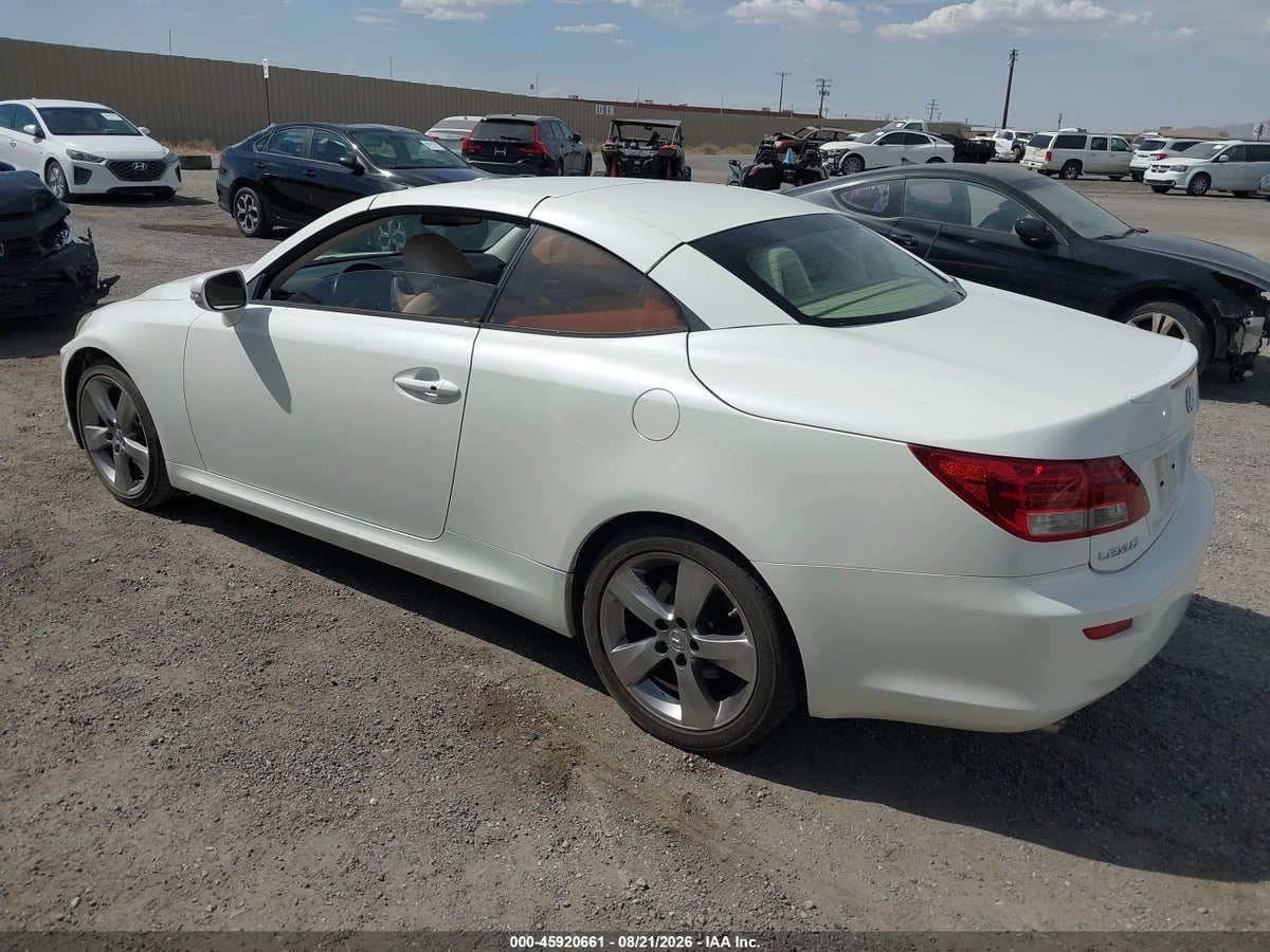2010 LEXUS IS 250C — снимка 3