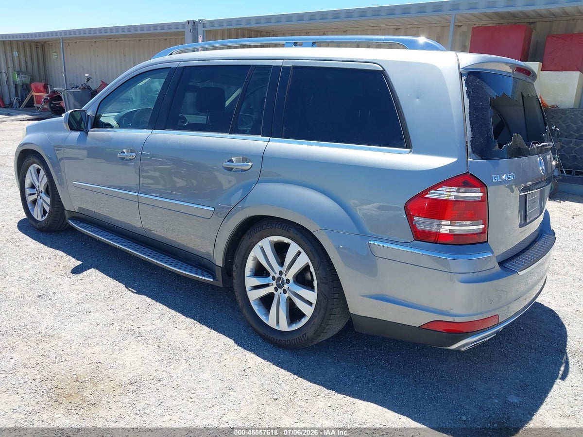 2010 MERCEDES-BENZ GL 450 4MATIC — снимка 3