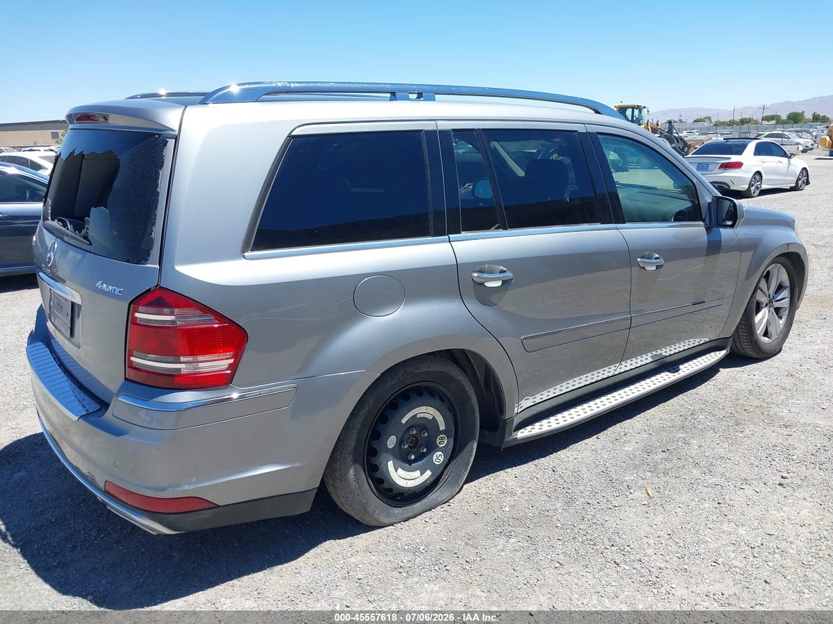 2010 MERCEDES-BENZ GL 450 4MATIC — снимка 4