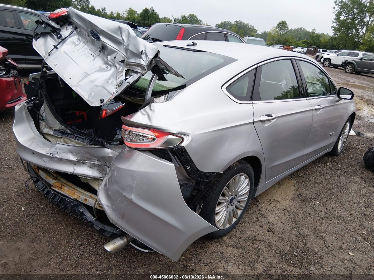 2016 FORD FUSION ENERGI SE LUXURY — снимка 4