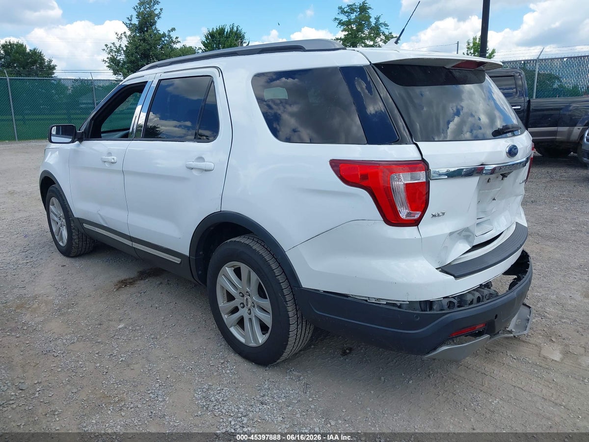 2019 FORD EXPLORER XLT — снимка 3