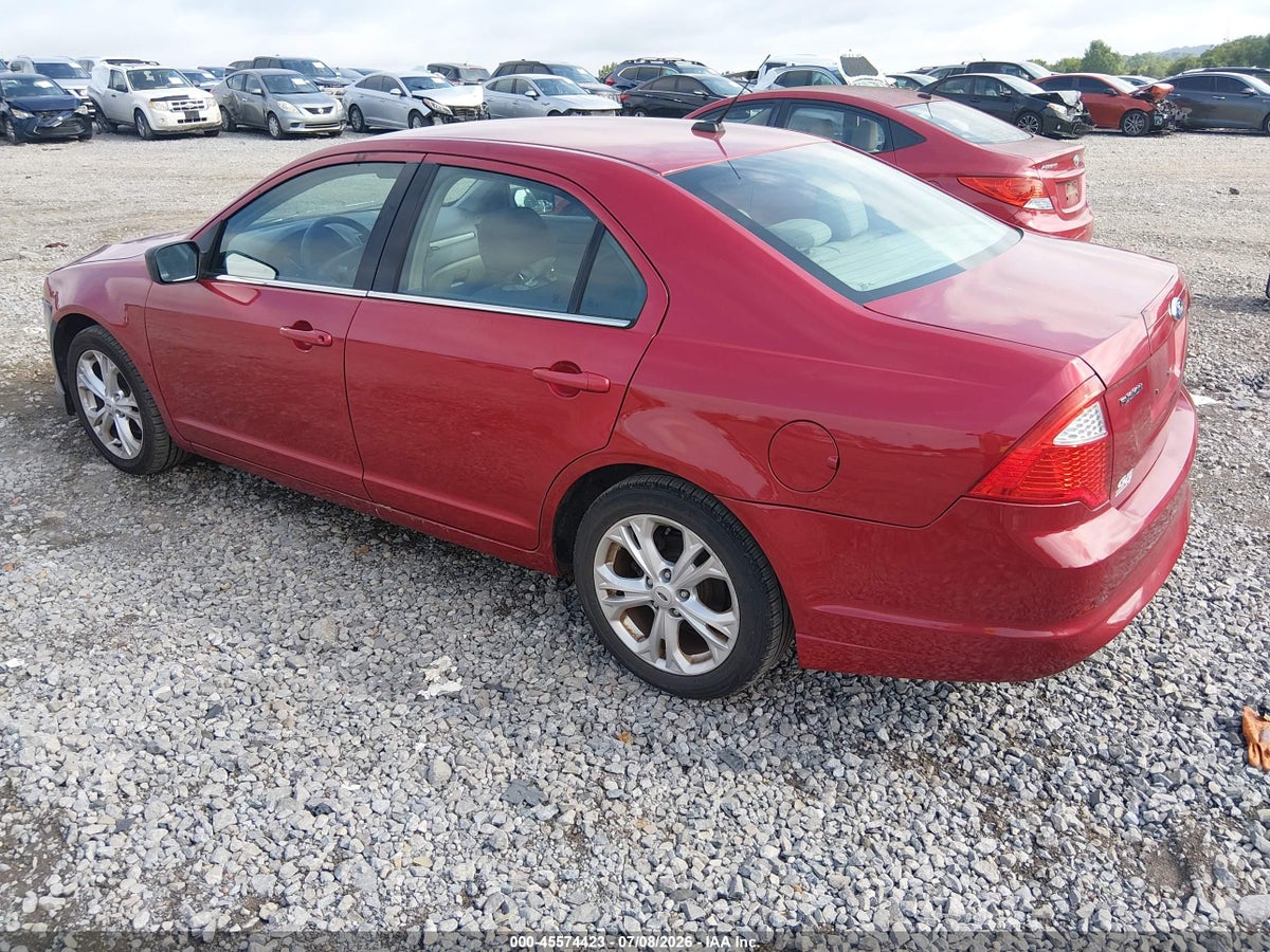2012 FORD FUSION SE — снимка 3