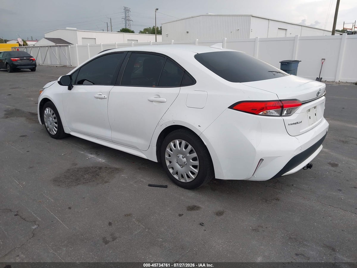 2020 TOYOTA COROLLA LE — снимка 3