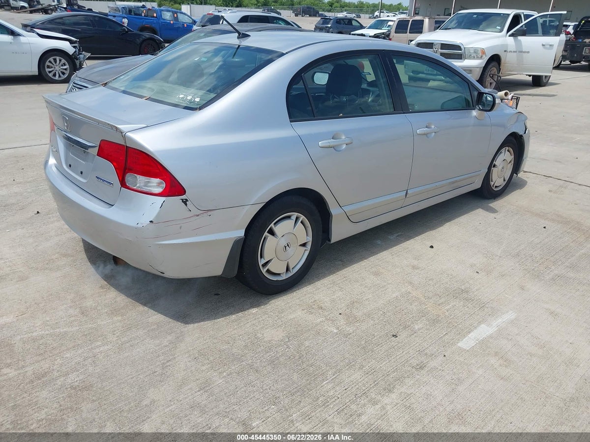 2010 HONDA CIVIC HYBRID — снимка 4