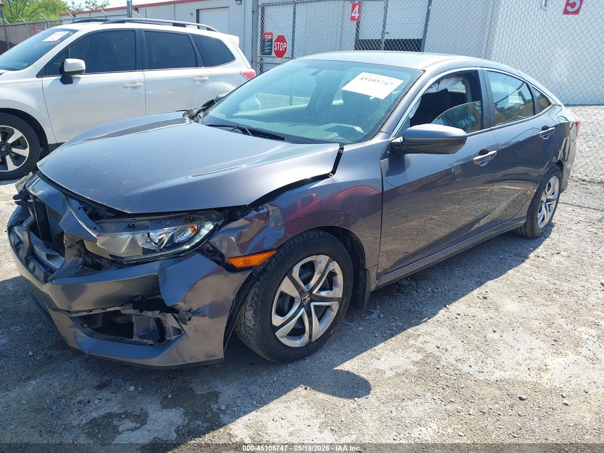 2016 HONDA CIVIC LX — снимка 2
