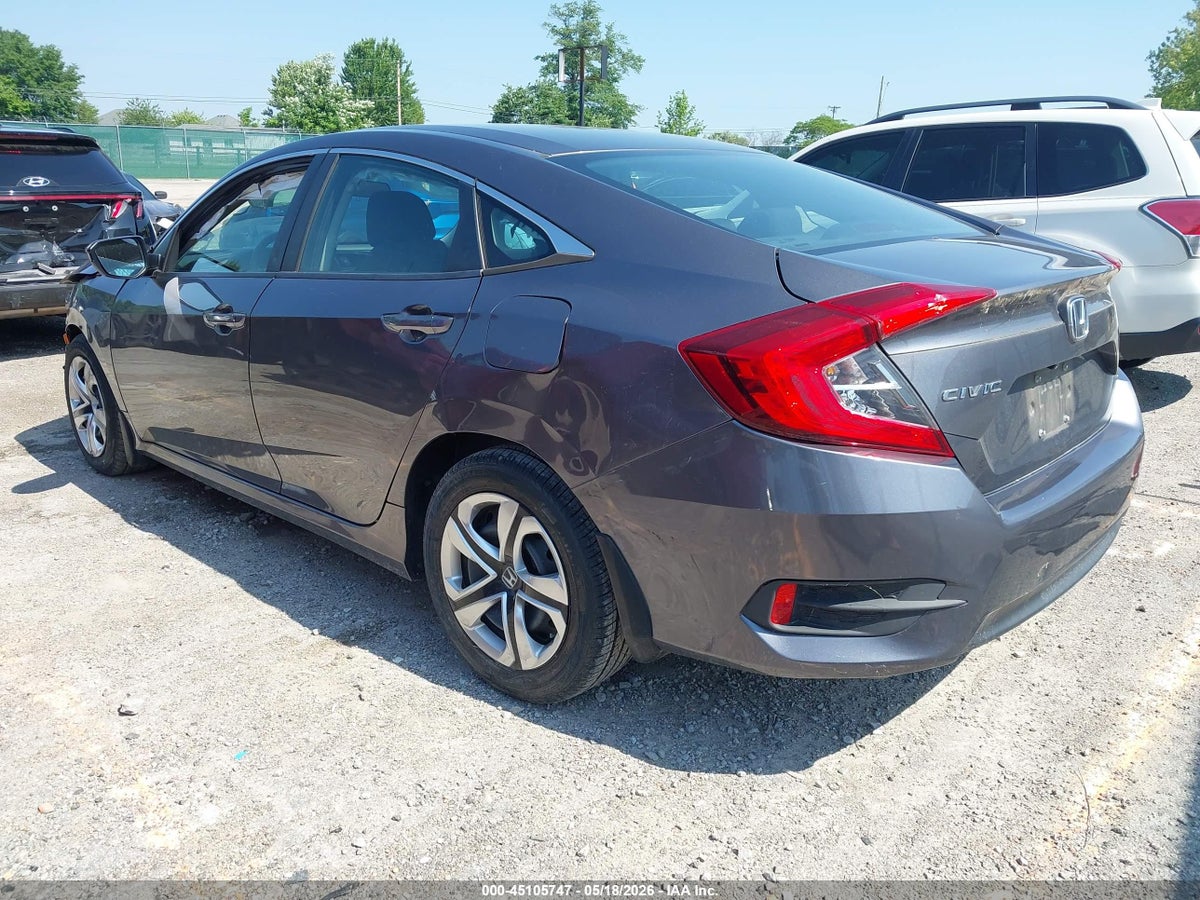 2016 HONDA CIVIC LX — снимка 3