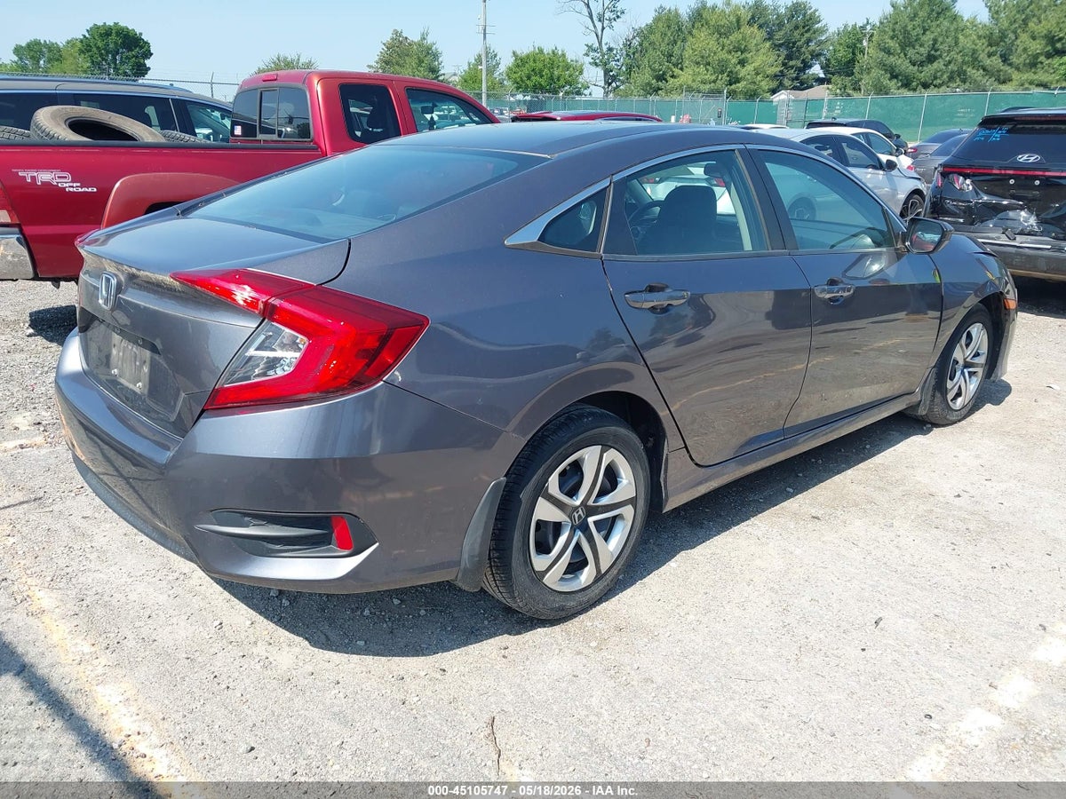 2016 HONDA CIVIC LX — снимка 4