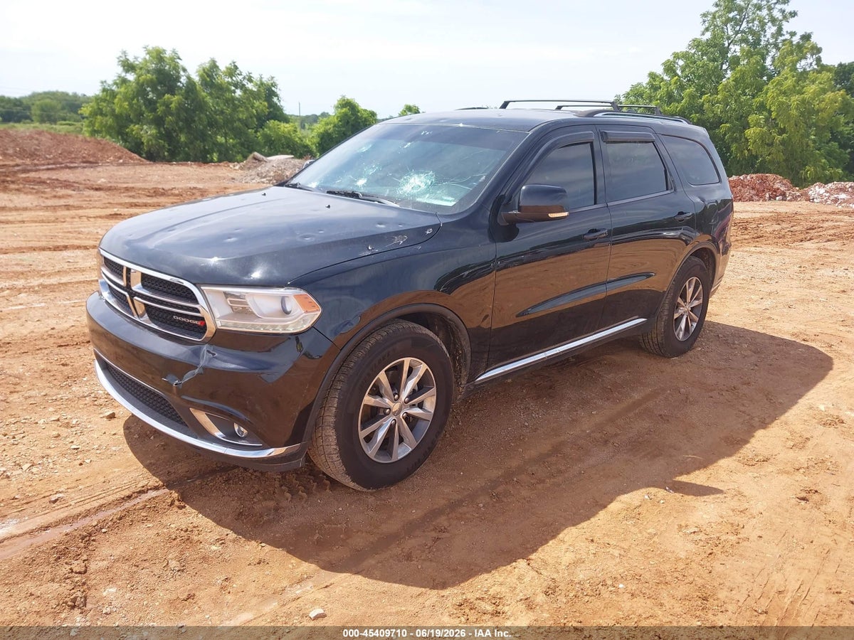 2016 DODGE DURANGO LIMITED — снимка 2