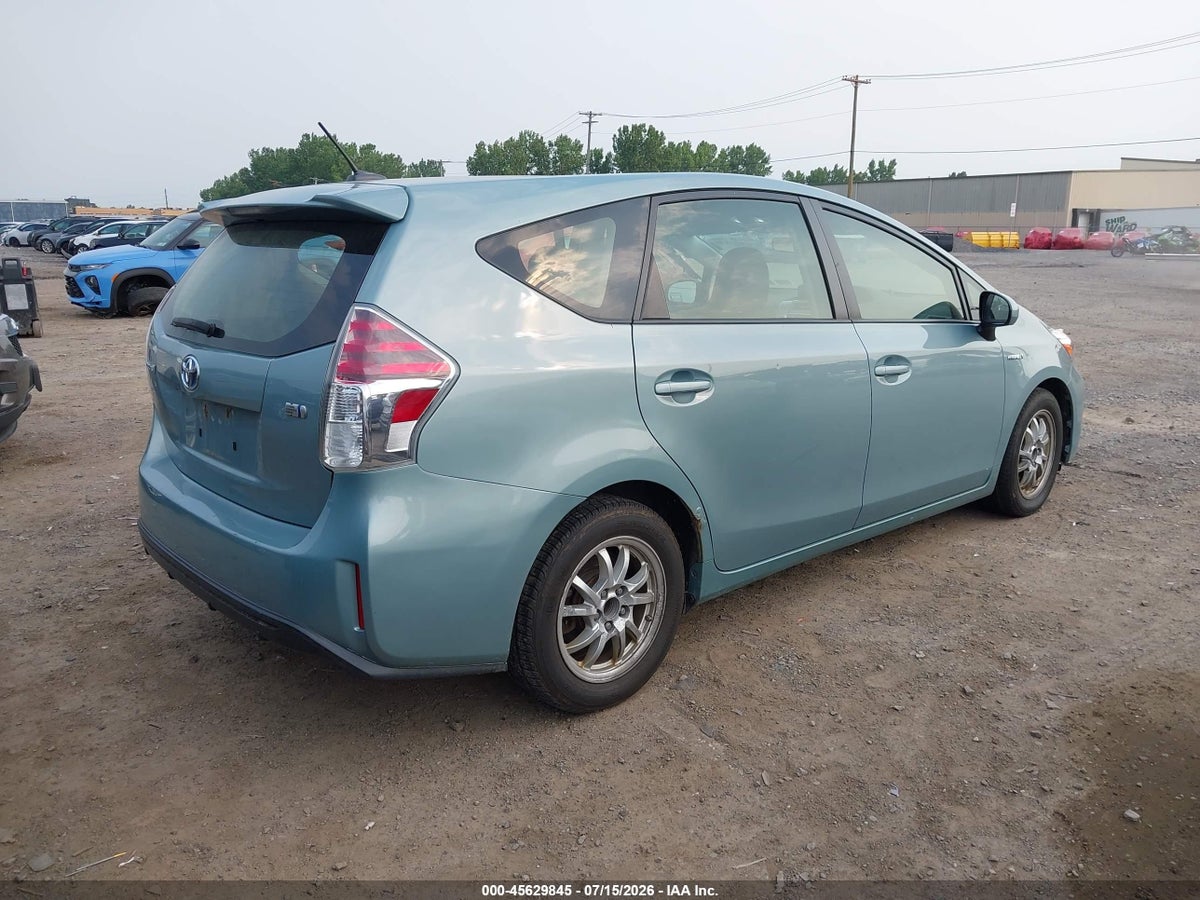 2015 TOYOTA PRIUS V THREE — снимка 4