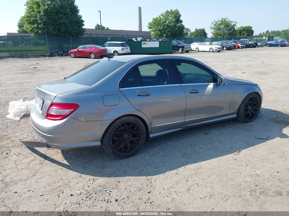 2010 MERCEDES-BENZ C 300 SPORT 4MATIC — снимка 4