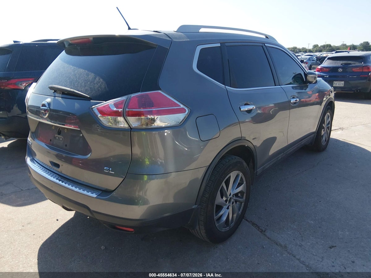 2015 NISSAN ROGUE SL — снимка 4