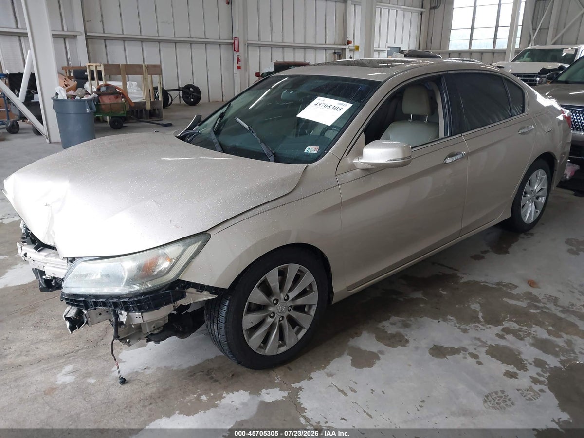 2014 HONDA ACCORD EX-L V-6 — снимка 2