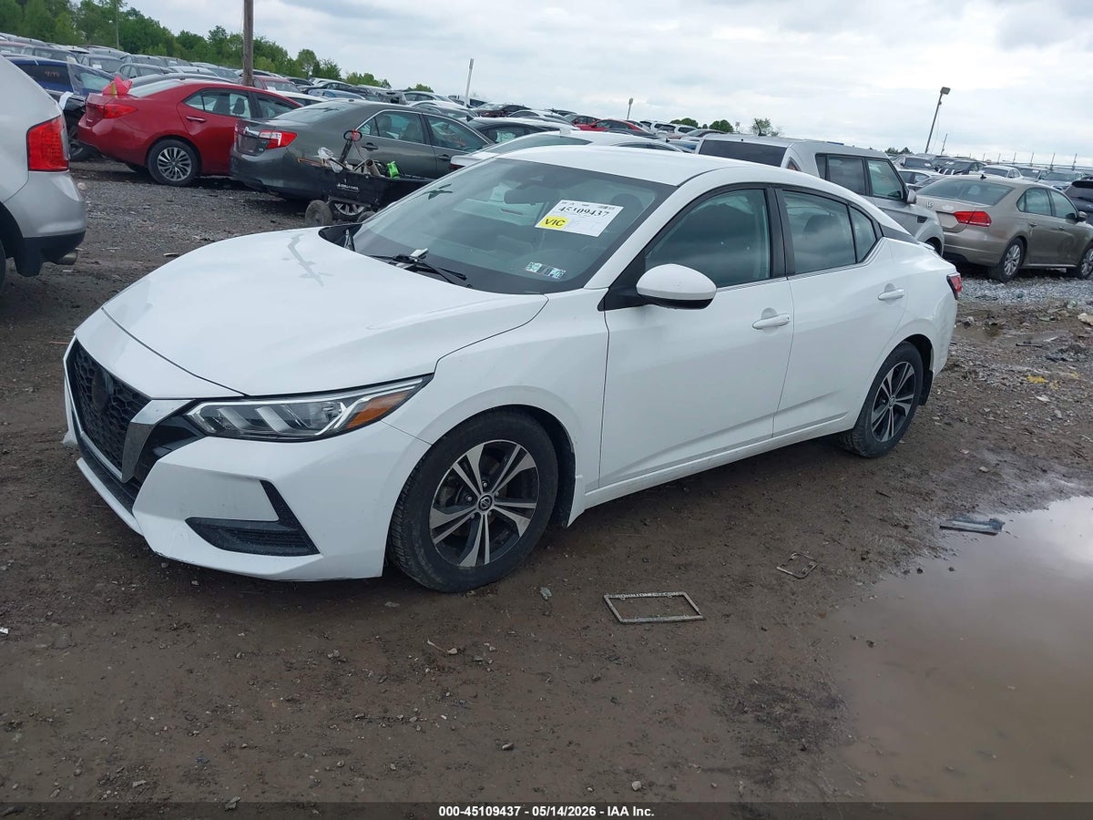 2021 NISSAN SENTRA SV XTRONIC CVT — снимка 2