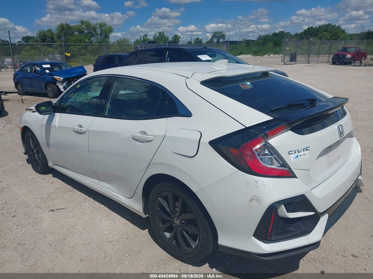 2021 HONDA CIVIC EX — снимка 3