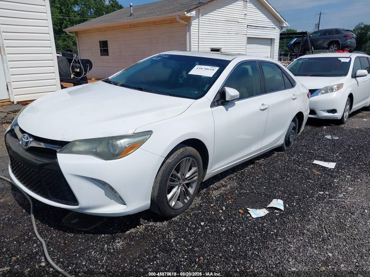 2016 TOYOTA CAMRY SE — снимка 2