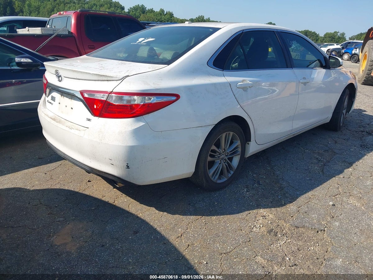 2016 TOYOTA CAMRY SE — снимка 4