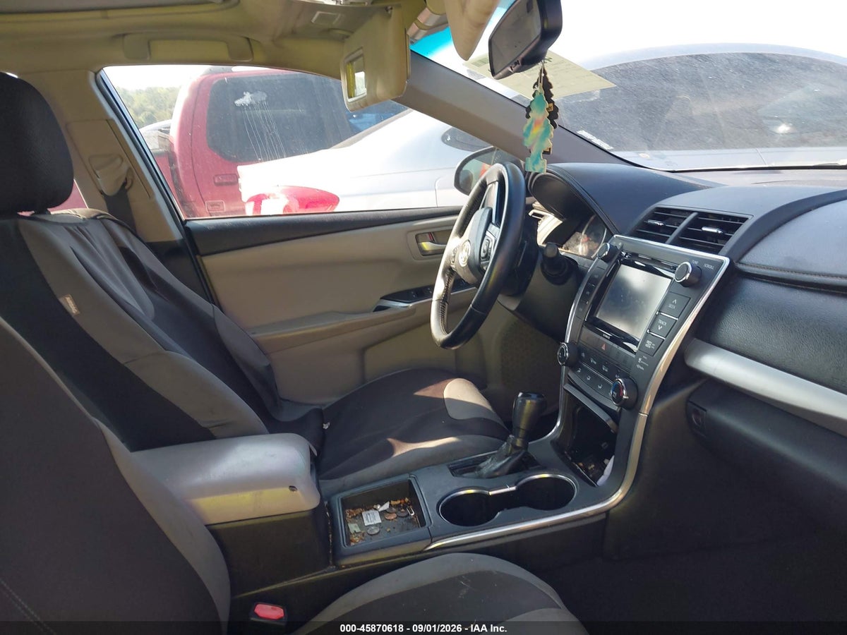 2016 TOYOTA CAMRY SE — снимка 5