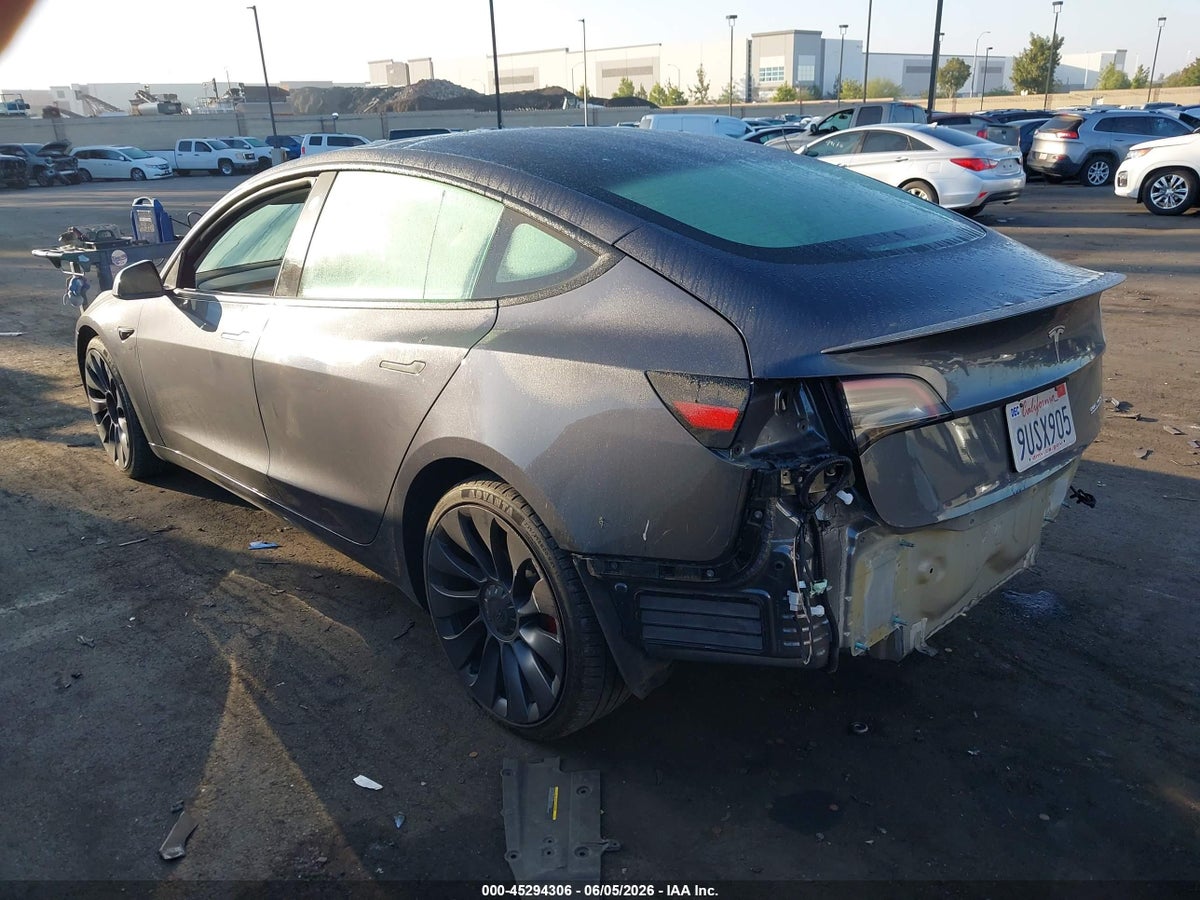 2023 TESLA MODEL 3 PERFORMANCE DUAL MOTOR ALL-WHEEL DRIVE — снимка 3