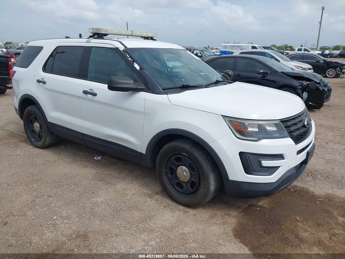 2019 FORD POLICE INTERCEPTOR UTILITY