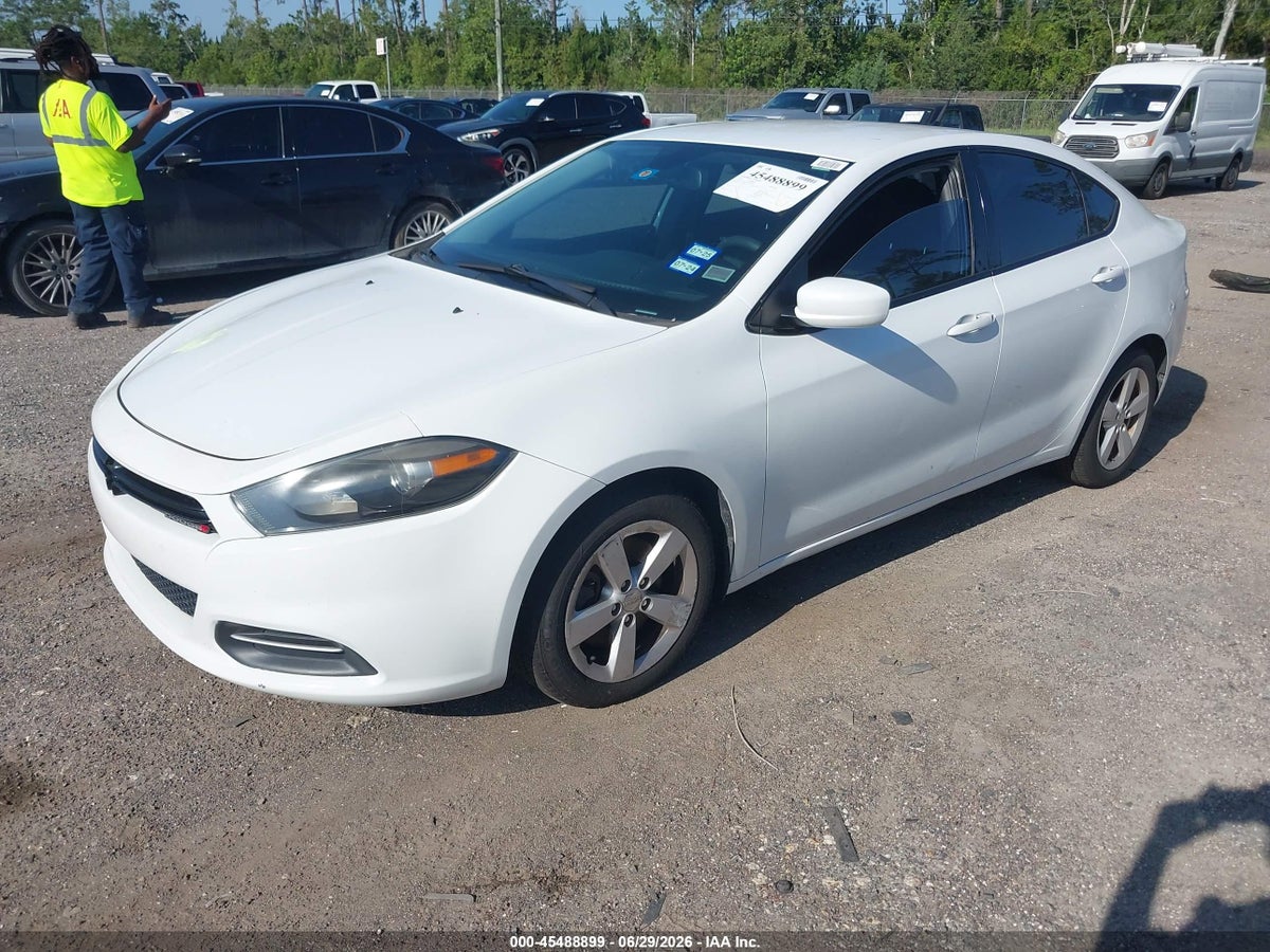 2016 DODGE DART SXT — снимка 2