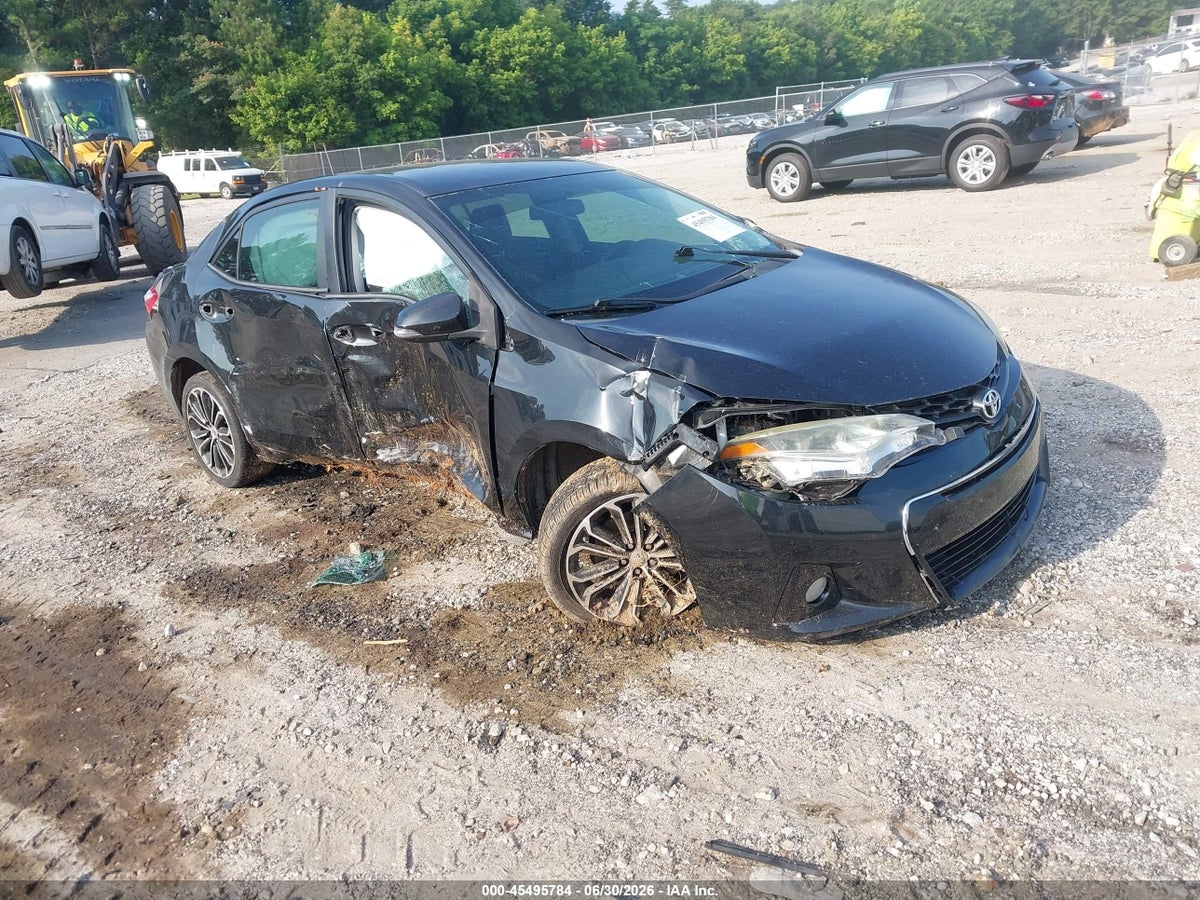2015 TOYOTA COROLLA S PLUS