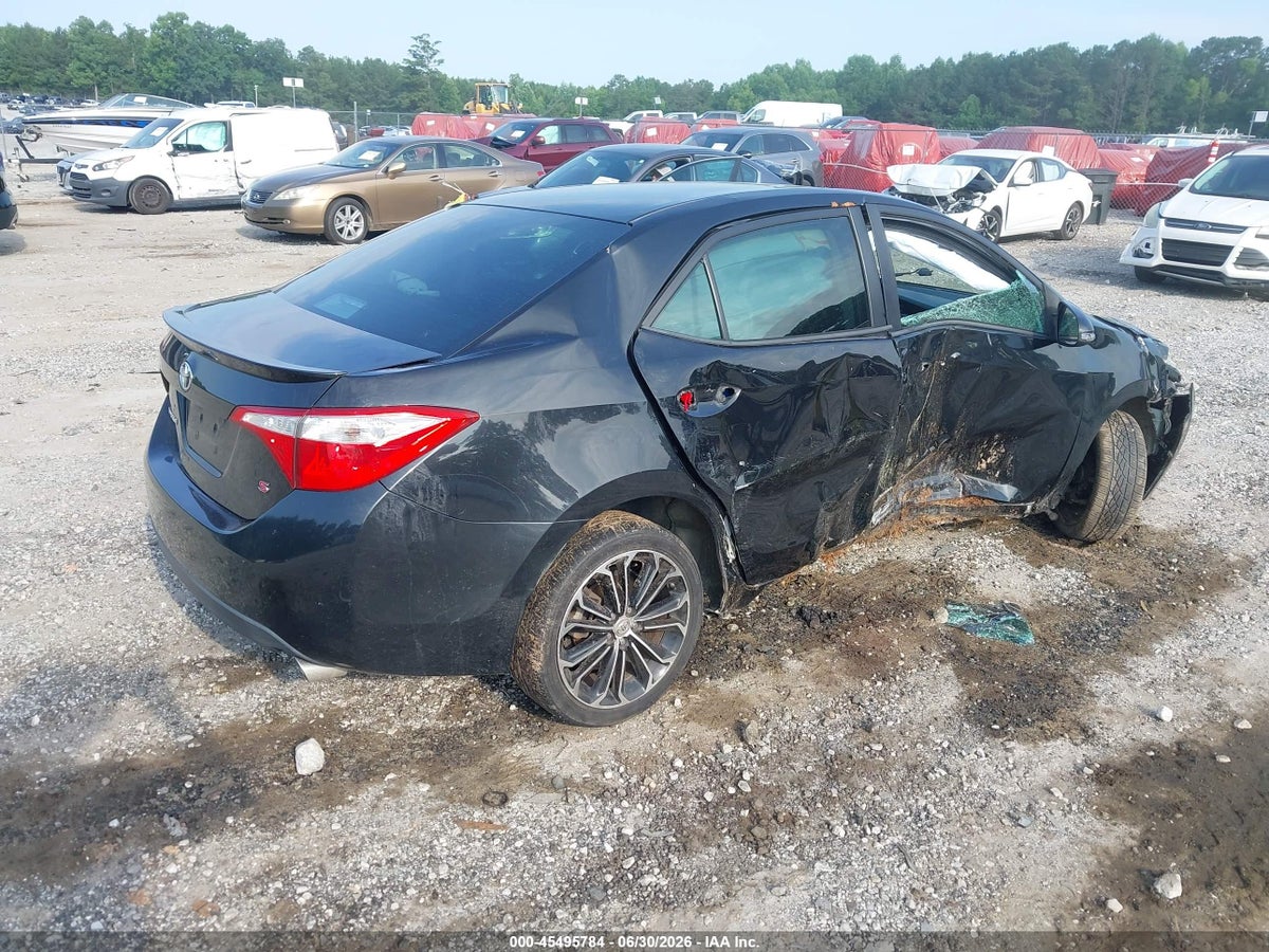 2015 TOYOTA COROLLA S PLUS — снимка 4
