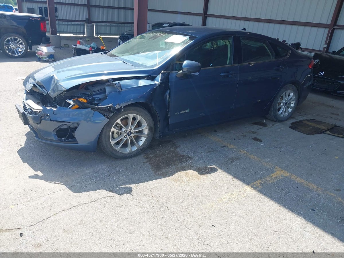 2019 FORD FUSION HYBRID SE — снимка 2