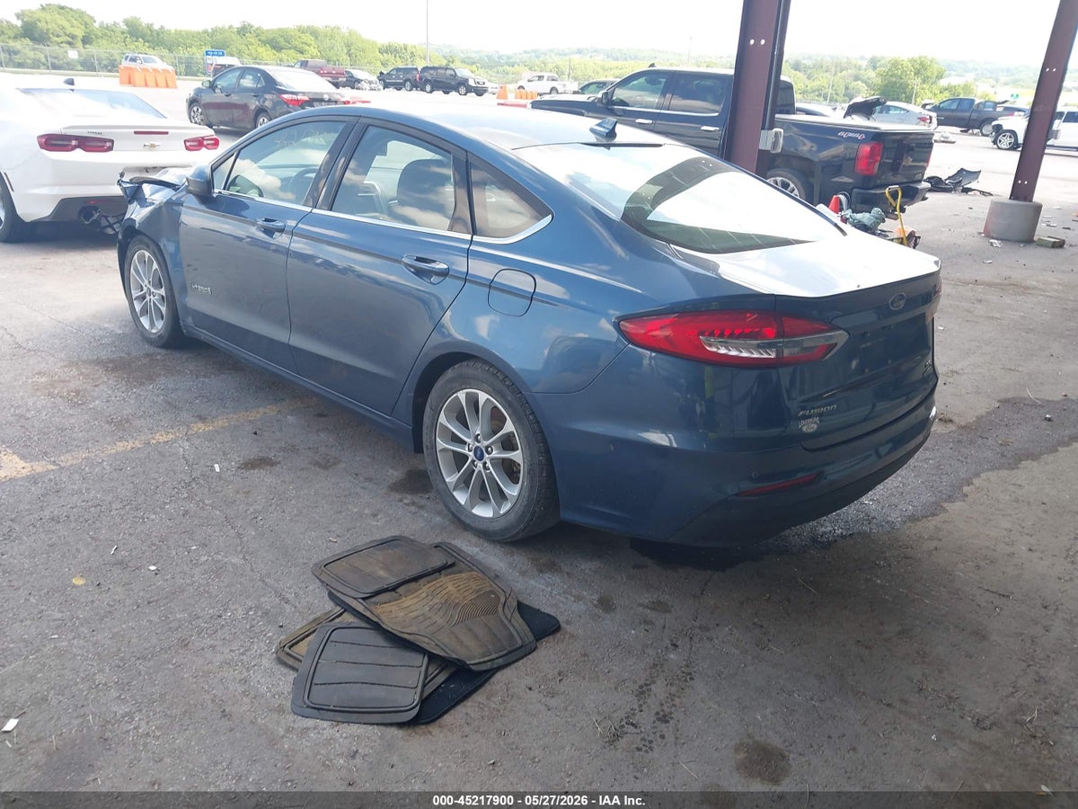 2019 FORD FUSION HYBRID SE — снимка 3