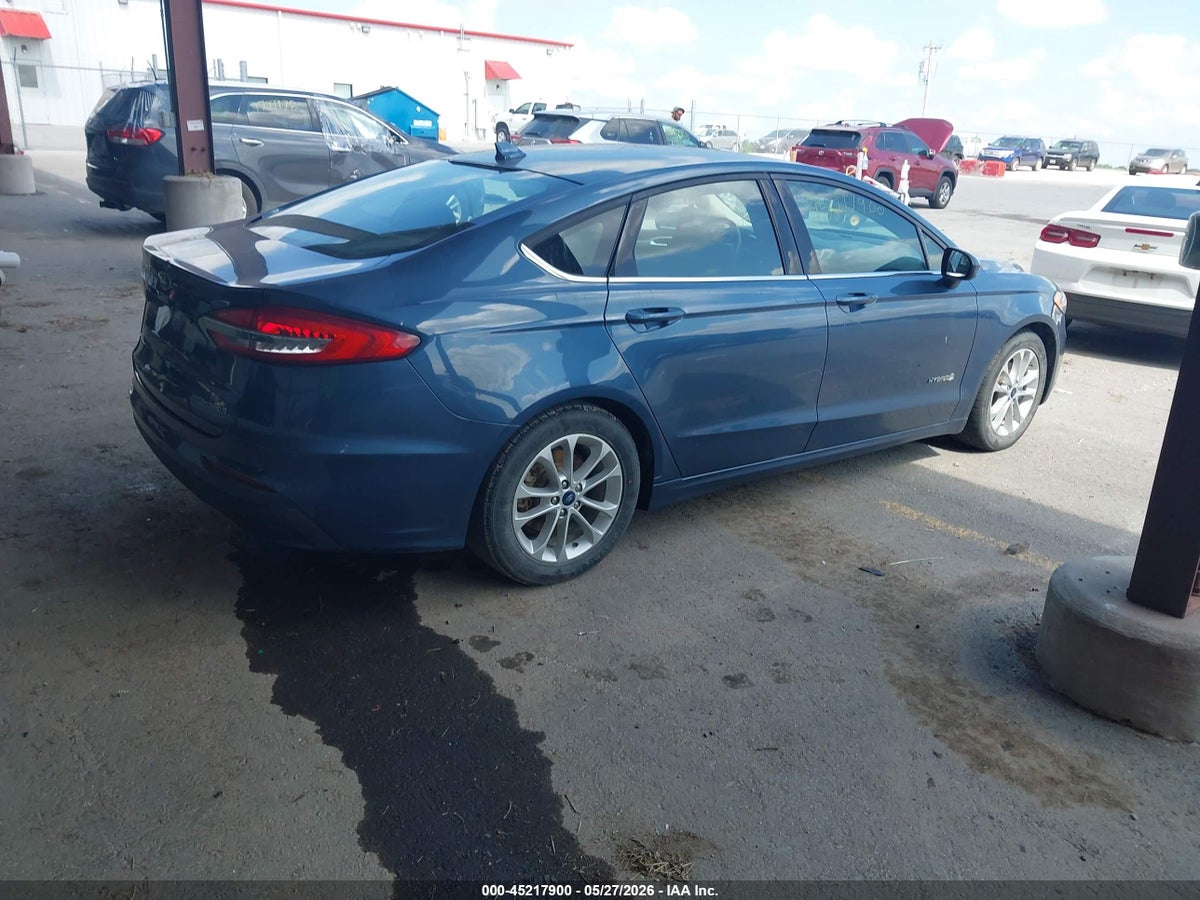 2019 FORD FUSION HYBRID SE — снимка 4