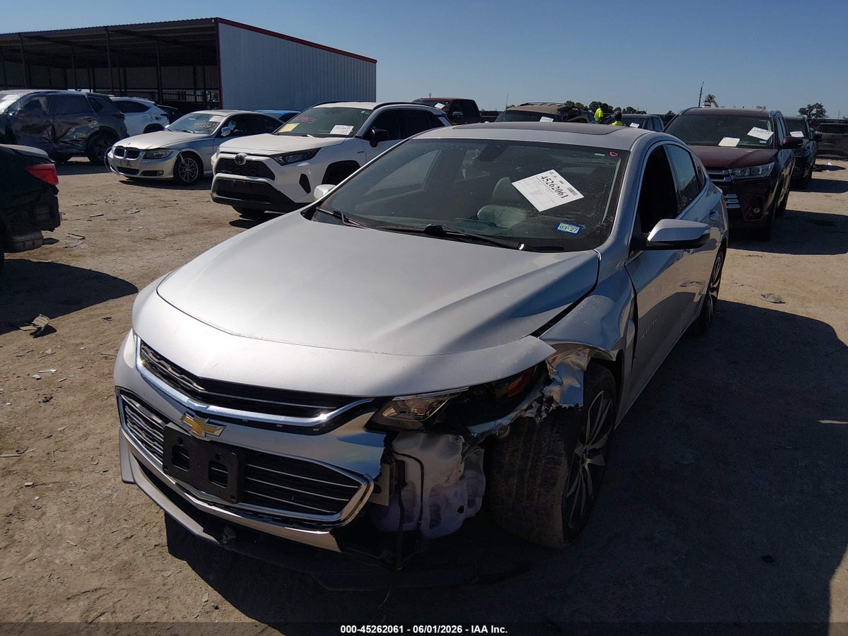 2017 CHEVROLET MALIBU 1LT — снимка 2