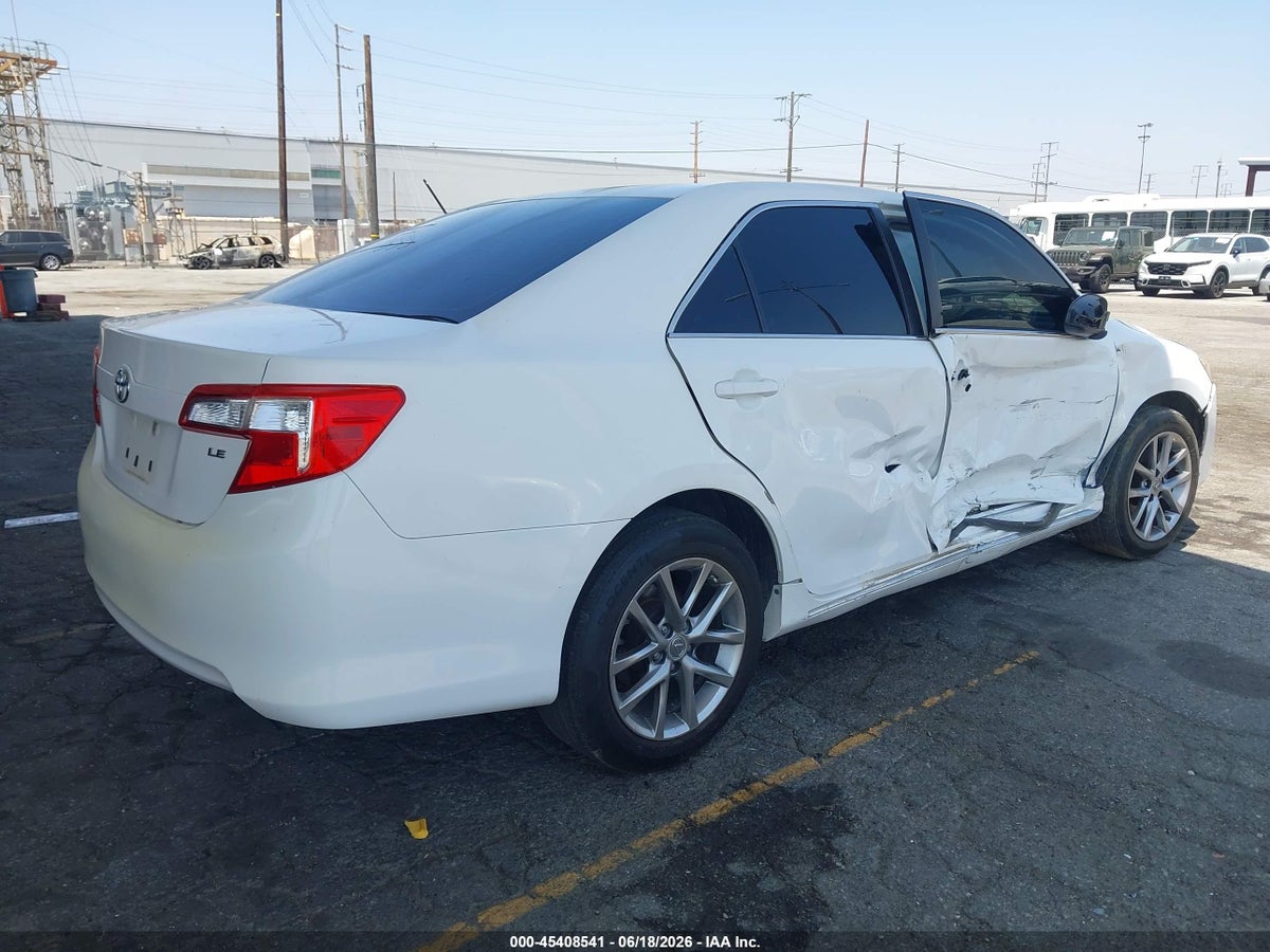 2012 TOYOTA CAMRY LE — снимка 4