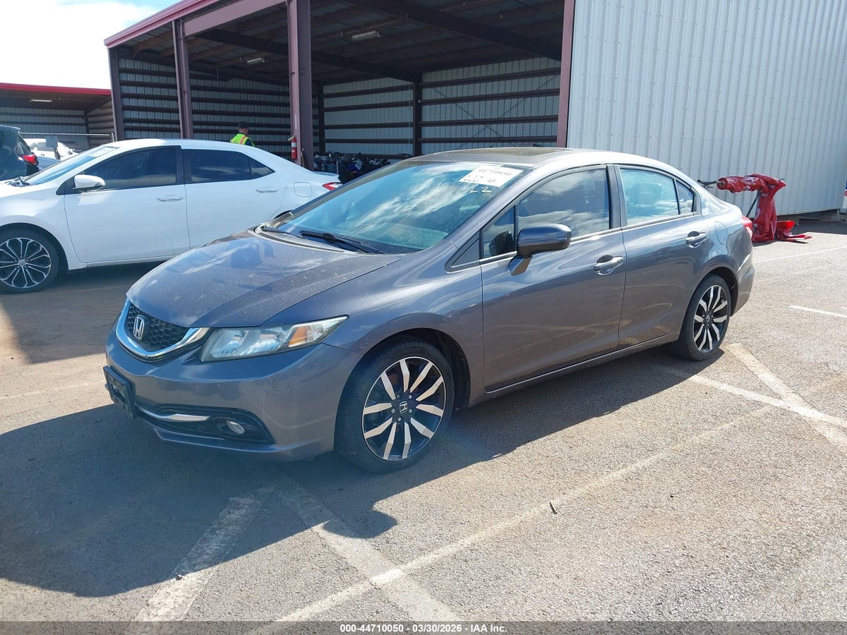 2014 HONDA CIVIC EX-L — снимка 2