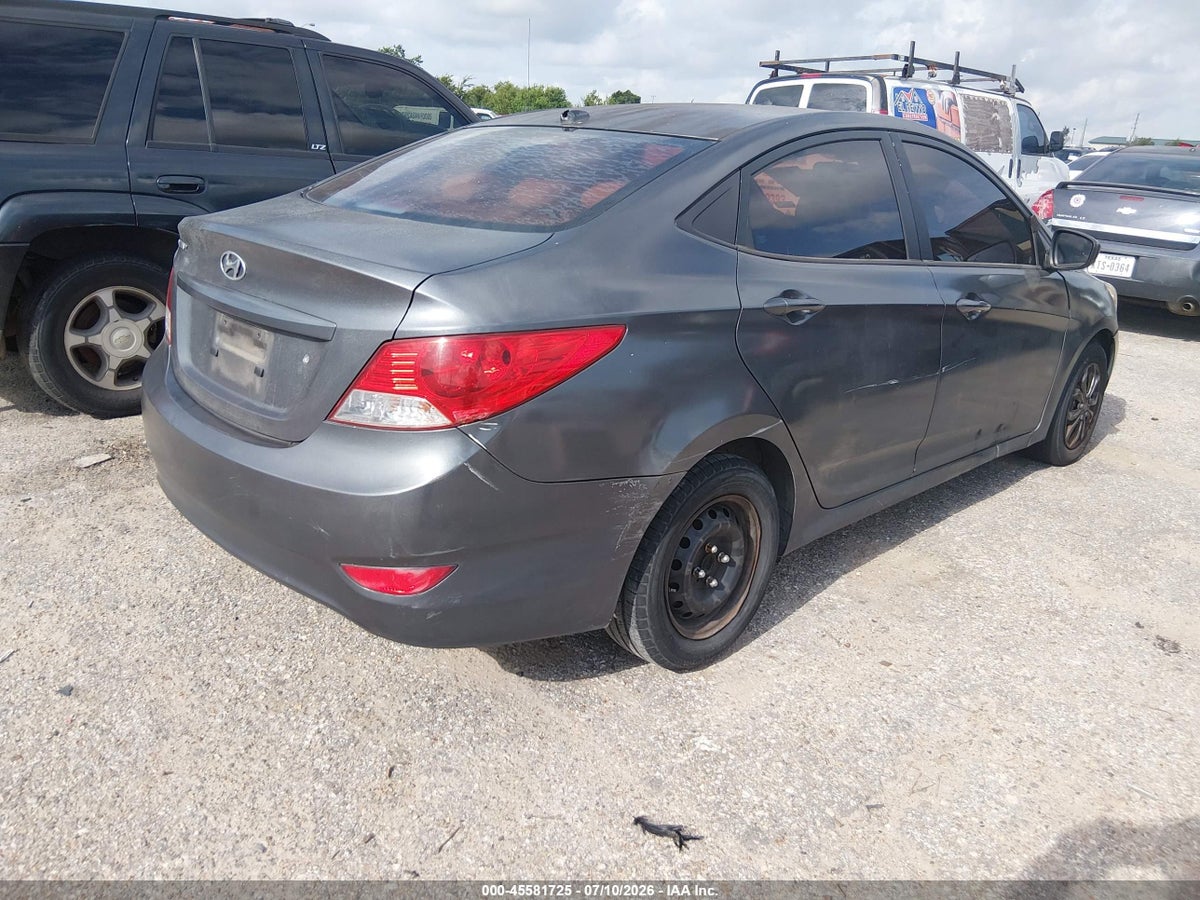 2013 HYUNDAI ACCENT GLS — снимка 4
