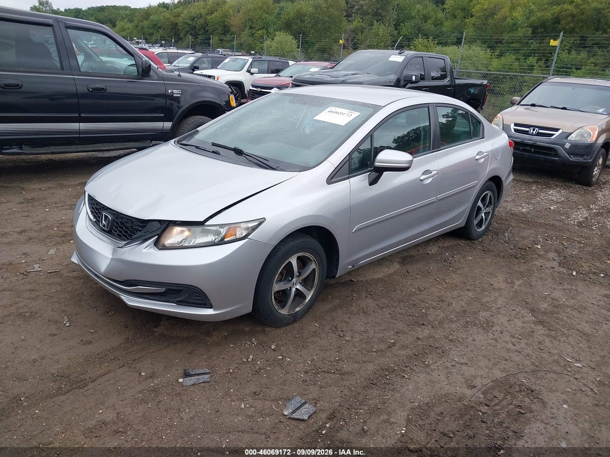 2015 HONDA CIVIC SE — снимка 2