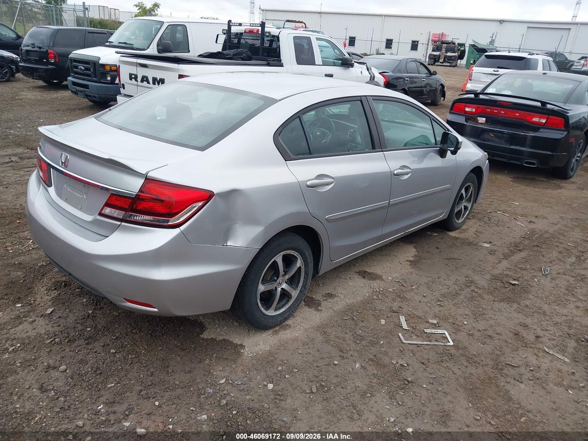 2015 HONDA CIVIC SE — снимка 4