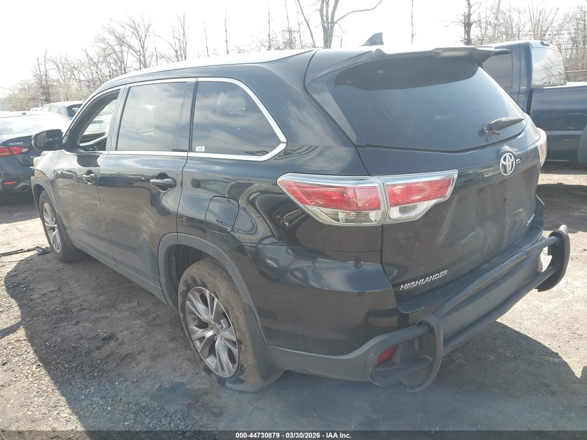 2015 TOYOTA HIGHLANDER XLE V6 — снимка 3